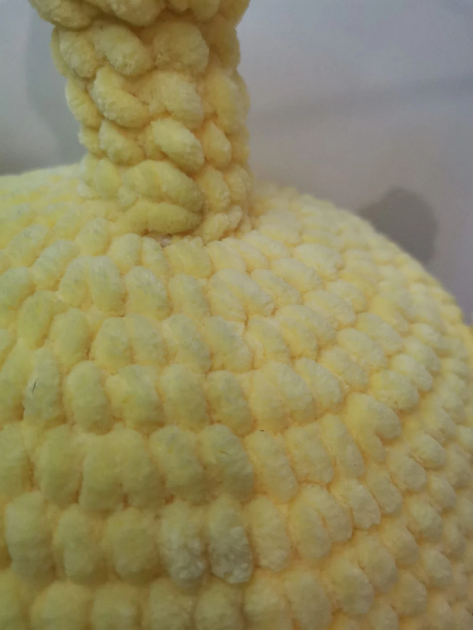 Marciano de três olhos tecido à mão - Amigurumi grande - 42,5 cm – photo 6